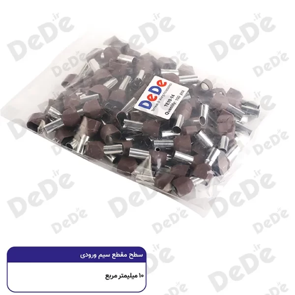 وایرشو دوبل روکش دار dede سطح مقطع 10 میلی متر