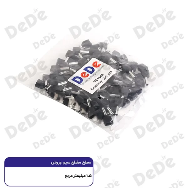وایرشو دوبل روکش دار dede سطح مقطع 1.5 میلی متر