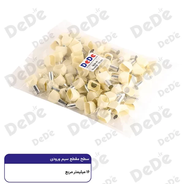 وایرشو دوبل روکش دار dede سطح مقطع 16 میلی متر