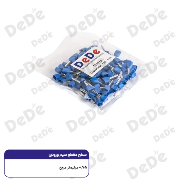 وایرشو دوبل روکش دار dede سطح مقطع 0.75 میلی متر